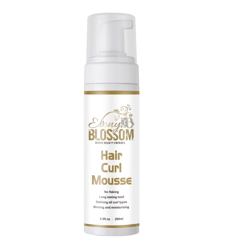 Ebony Blossom Hair Curl Mousse