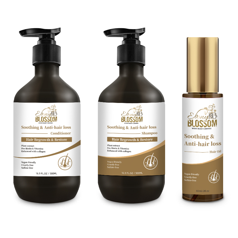 EBONY BLOSSOM SOOTHING & ANTI-HAIR LOSS SET