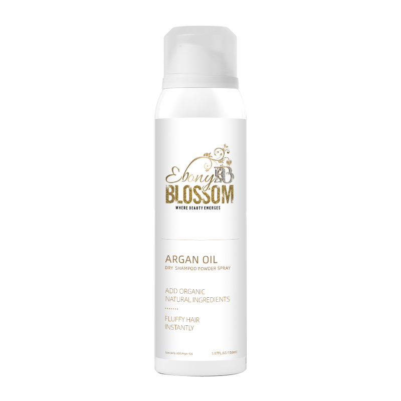 Ebony Blossom Argan Oil Dry Shampoo Powder Spray