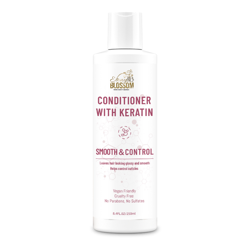 Ebony Blossom Smooth & Control with Keratin Hair Care Set