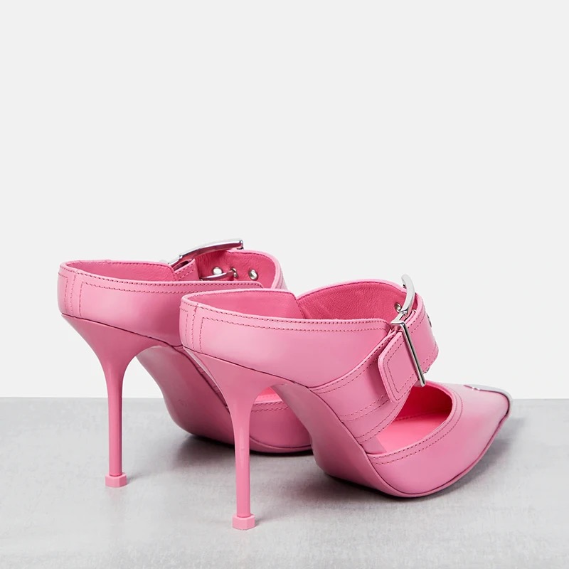 Pink Pinnacle Heels