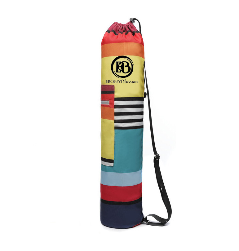 Yogi Rainbow Stripe Mat Carrier