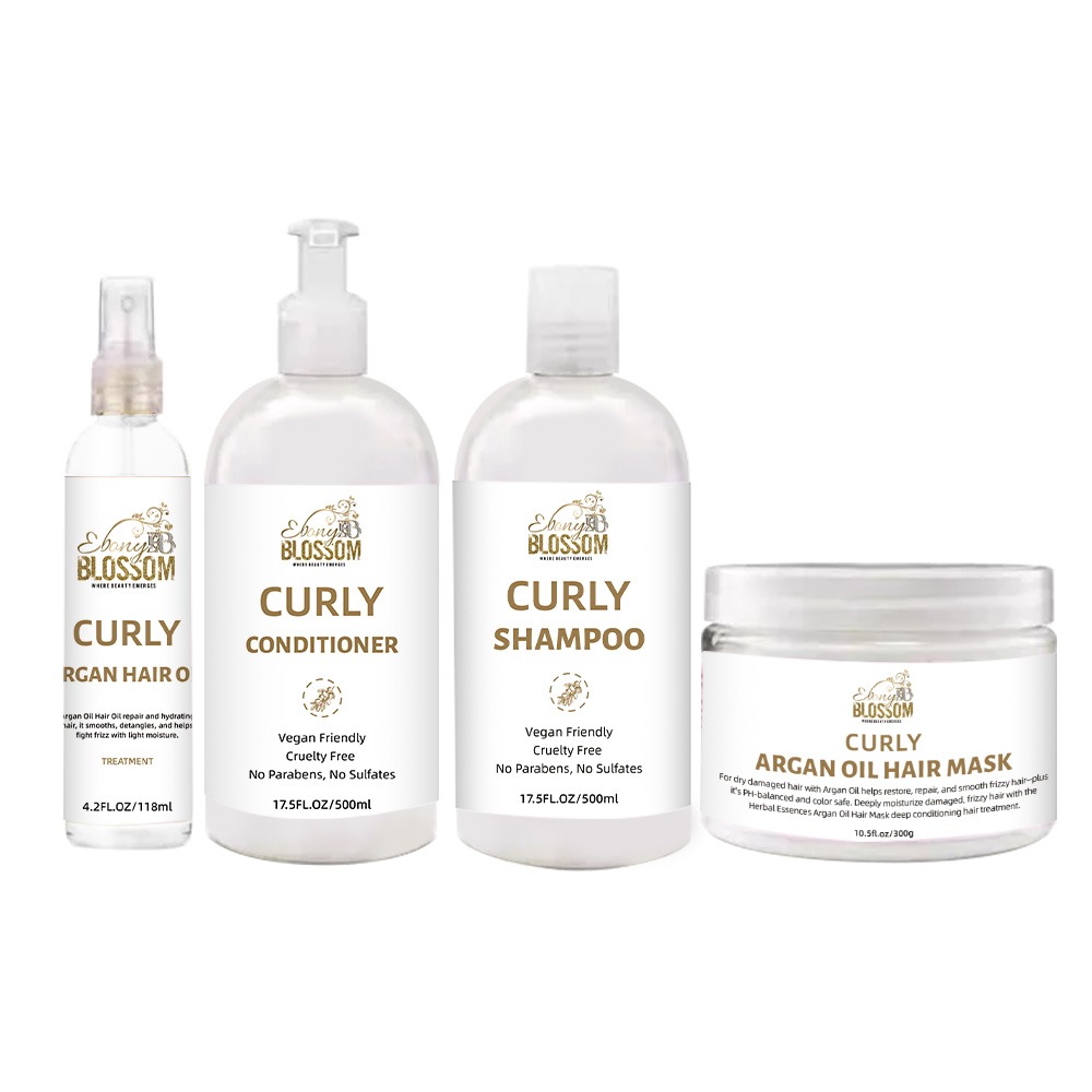 CURLY HAIR CARE SET